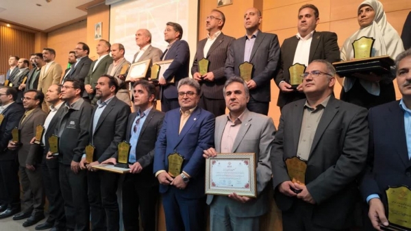 شرکت انتقال گاز ایران برگزیده نهمین جشنواره نوآوری برتر ایرانی شد
